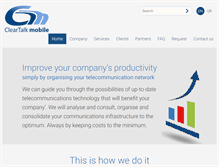 Tablet Screenshot of cleartalkmobile.com